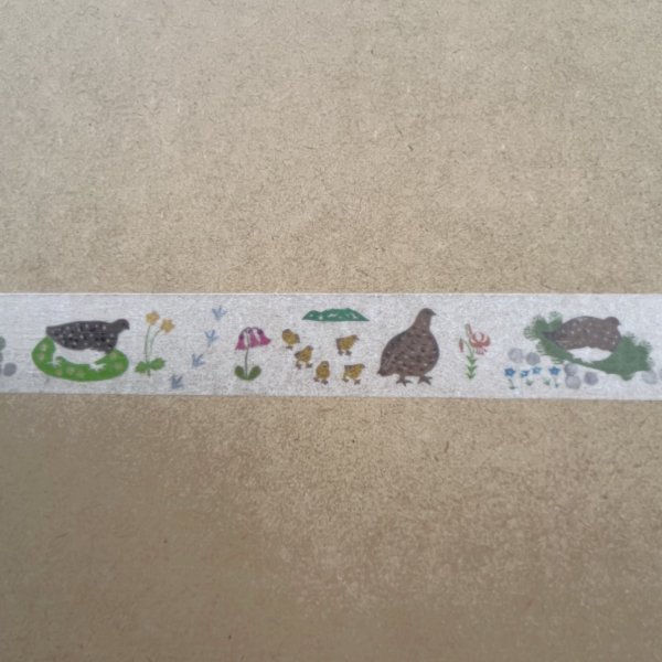 画像5: yama-no-tomo マスキングテープ 雷鳥を探して