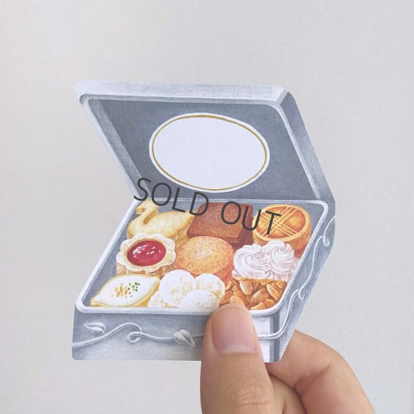 画像2: ア・ラ・カル堂 クッキー缶メッセージカード