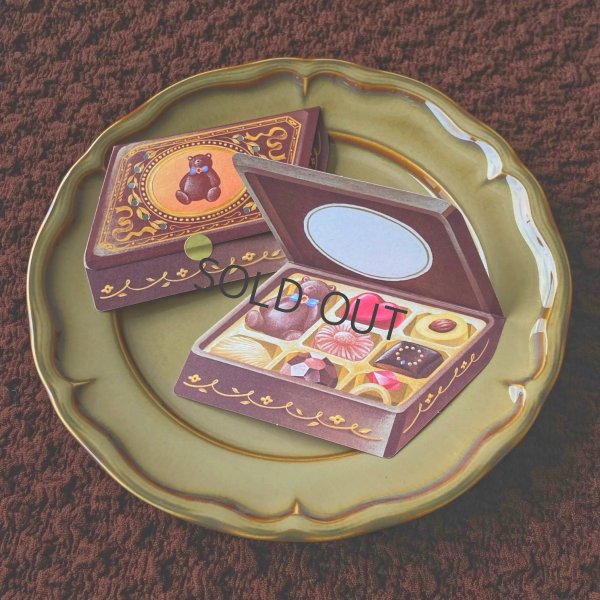 画像1: ア・ラ・カル堂 チョコレート缶メッセージカード