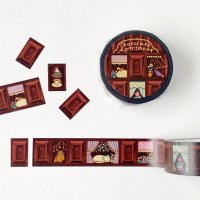 ア・ラ・カル堂 チョコレートアパートメントマスキングテープ