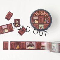 ア・ラ・カル堂 チョコレートアパートメントマスキングテープ