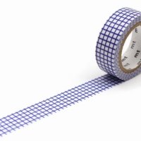 KAMOI mt deco 方眼・ブルーベリー R【10%OFF】