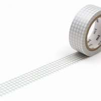 KAMOI mt deco 方眼・銀 R【10%OFF】