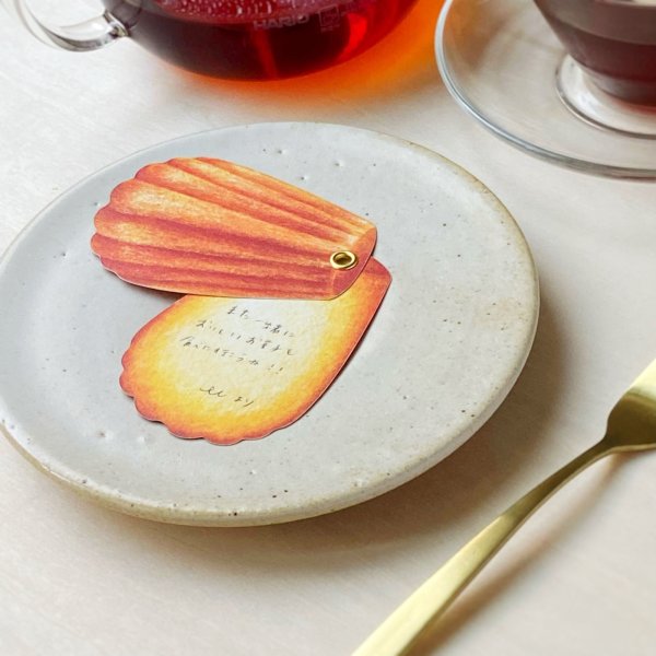 画像1: ア・ラ・カル堂 マドレーヌのシェルカード