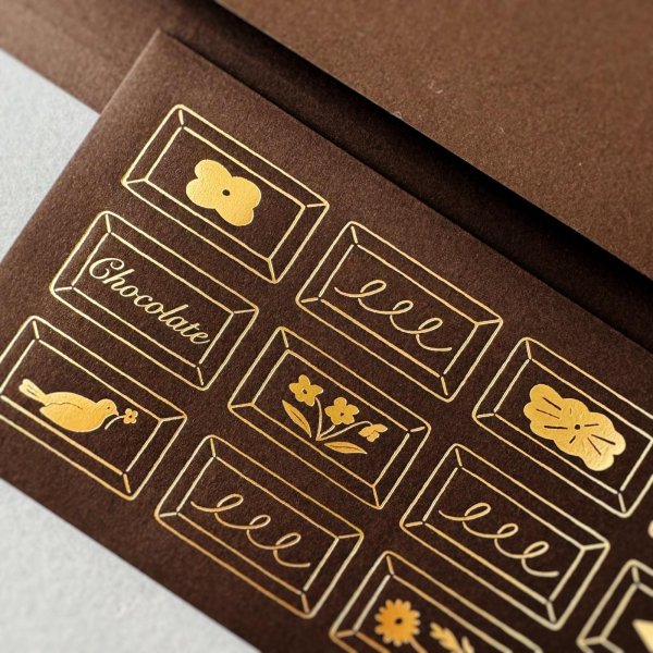画像5: ア・ラ・カル堂 板チョコレート封筒