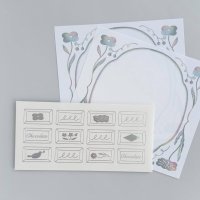 ア・ラ・カル堂 ホワイト板チョコレートレターセット