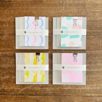 水縞 イロイロメモパッド パステル S