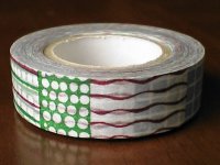 倉敷意匠 縞格子水玉・ねずみ 15ｍｍ【10%OFF】