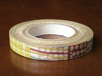 倉敷意匠 縞格子水玉・なたね 8ｍｍ【10%OFF】