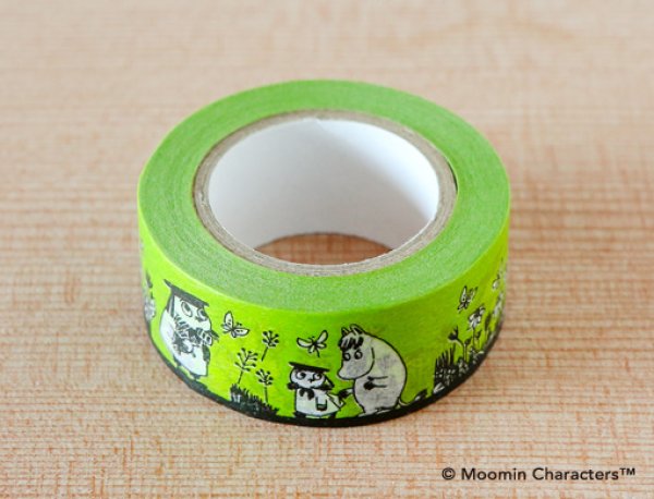 画像2: ムーミン 野原の2人 クリップダッスとスノークの女の子（きみどり） (2)