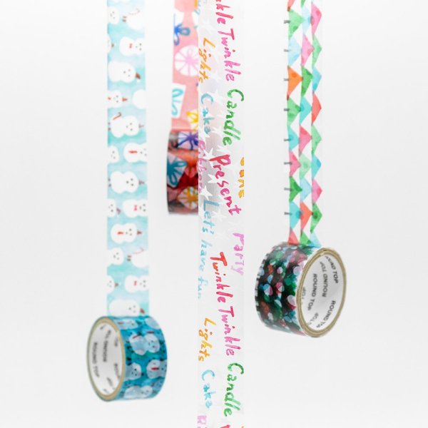 画像7: ROUND TOP CLEAR Masking Tape / word【30%OFF】 (7)