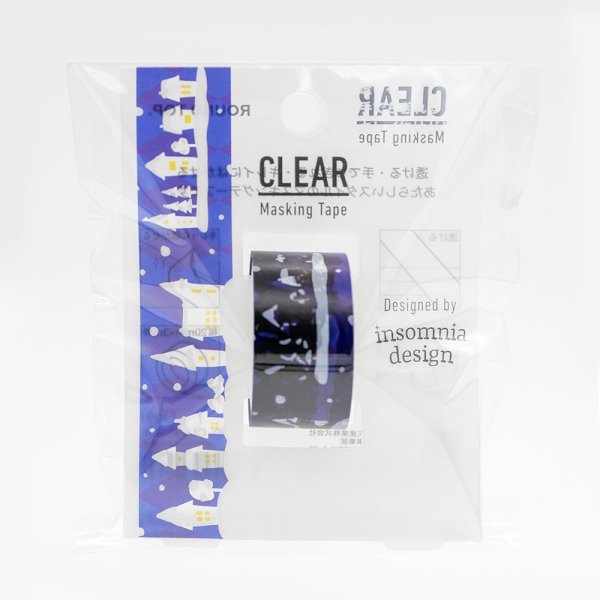 画像4: ROUND TOP CLEAR Masking Tape / winter night【30%OFF】 (4)