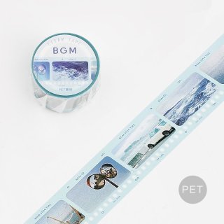 BGM Clear tape Special フィルム・黒 | 通販 マスキングテープ