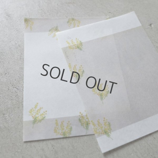 画像1: ヨハク メモ帳 04 ミモザ (1)