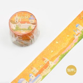 KONG 、CreamPeach マスキングテープ 複数巻 BGM ビージーエム マスキングテープ Life 箔押し 5mm 0.5cm 0.5