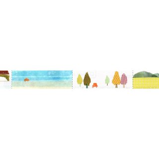 SAIEN＊ちぎり絵マスキングテープ　まとめ売り　田村美紀 マスキングテープ | SAIEN
