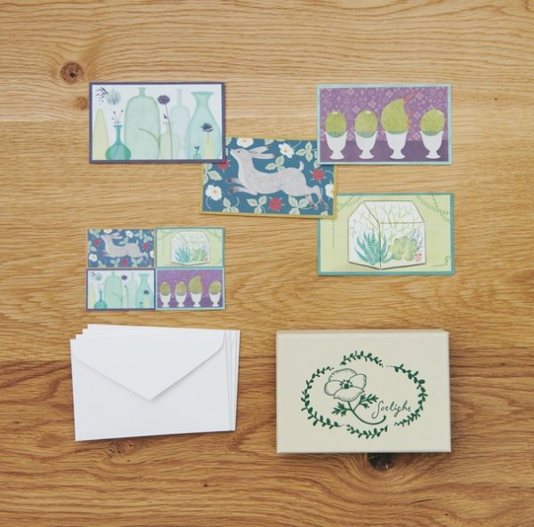 画像1: sotlight COLOR CARDS BOX GREEN (1)
