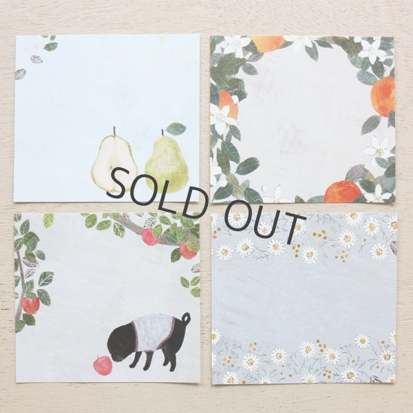 画像3: cozyca products ブロックメモ 大森木綿子 Slow Life (3)