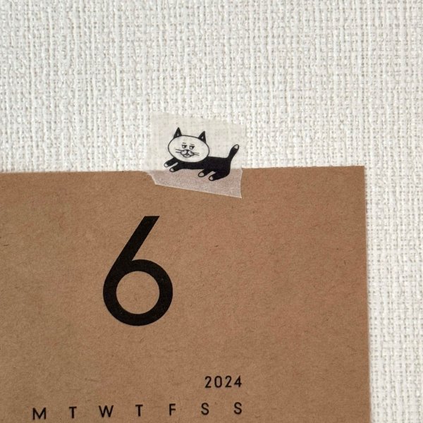 画像5: 水縞 柴田ケイコ×水縞 マスキングテープ カツラねこ (5)