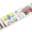 画像3: cozyca products 沖野愛 箔押しマスキングテープ 東京 (3)