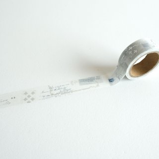 mt カモイ 【廃盤 茶芯】つぎはぎ A B C D マスキングテープ