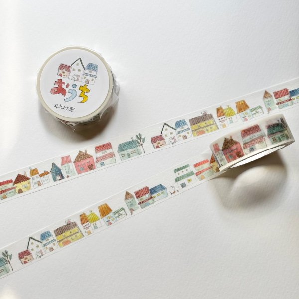 画像2: Spicaの庭 マスキングテープ muuちゃん / おうち (2)