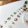 画像2: Spicaの庭 マスキングテープ muuちゃん / coffee (2)