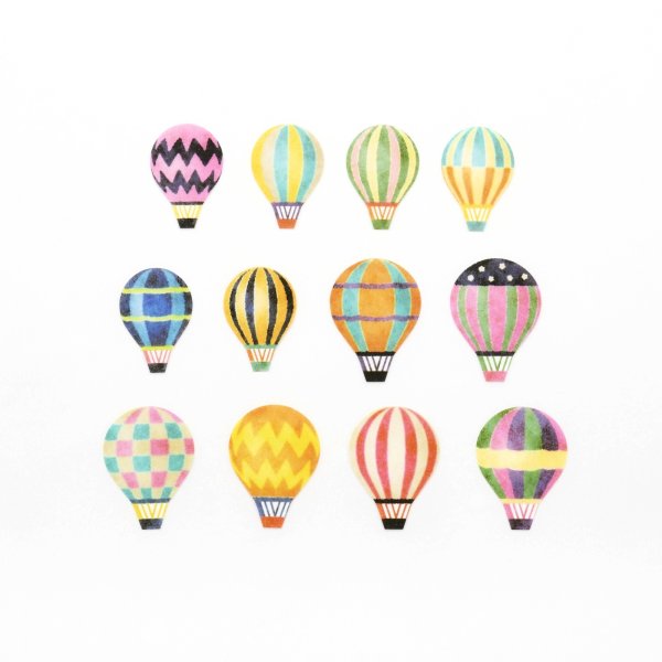 画像3: bande マスキングロールステッカー 復刻版 気球 (3)