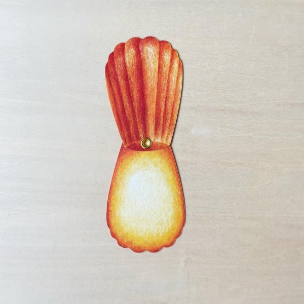 画像9: ア・ラ・カル堂 マドレーヌのシェルカード (9)