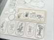 画像7: 大枝活版室 "WACCA JAPAN コラボ" LETTERPRESS sticker sheet 『EDO GARDENING』 シリーズ (7)