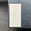 画像1: 大枝活版室 限定色 LETTERPRESS sticker sheet 『FRAME』 Rose pink (1)