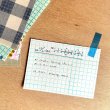 画像3: 水縞 イロイロメモパッド チェック M (3)